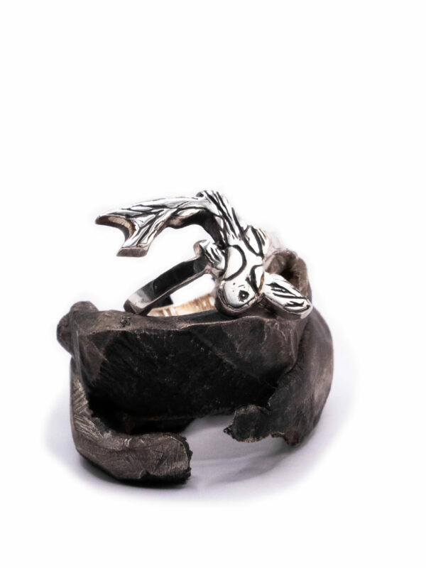 urban sterling koi argentium silver ring