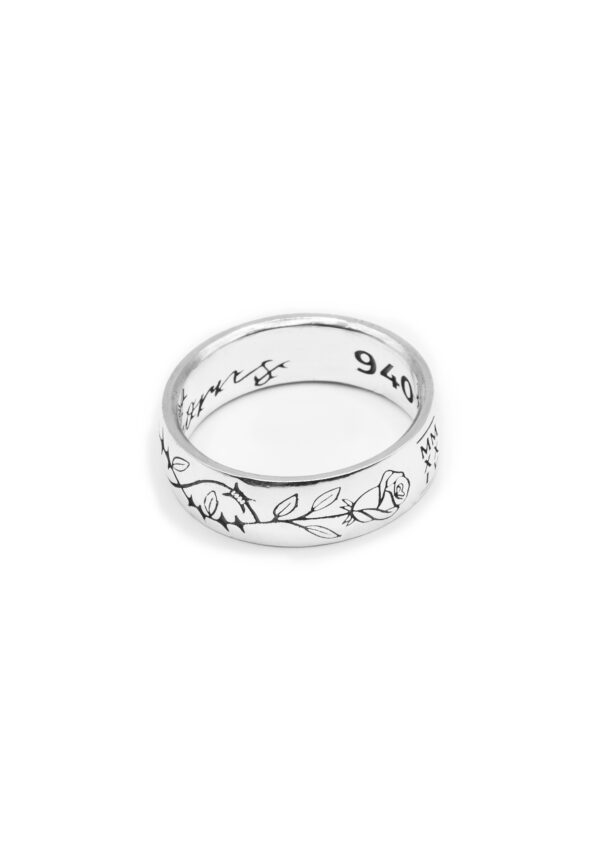 urban sterling thorns monthly exclusive 940 argentium silver ring